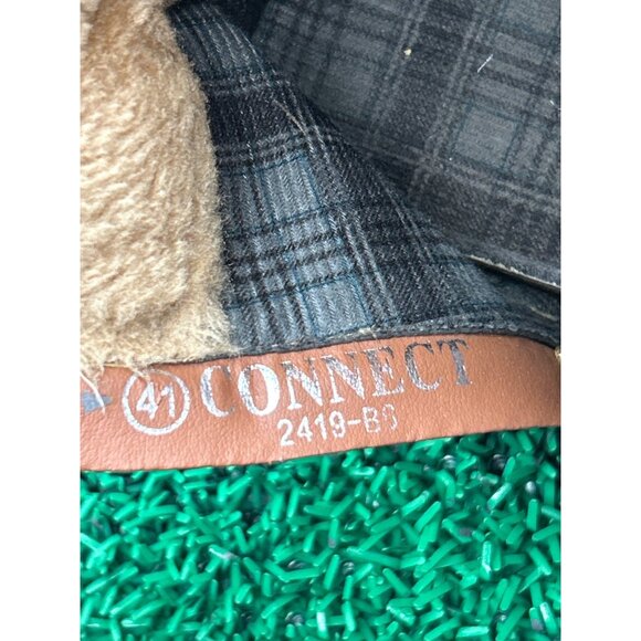 Connect Wedge Ankle Boots Size 41 Side Zipper Closure Rubber‎ Sole - Picture 5 of 6